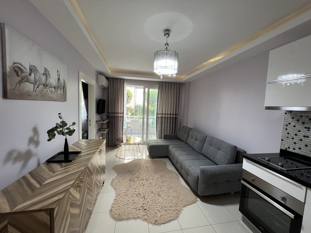 Меблированная квартира 1+1 в Обе, 75 м² — фото 4